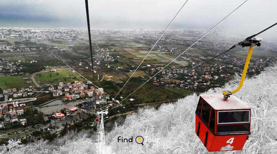 تله‌کابین Aerial Cable تفلیس گرجستان