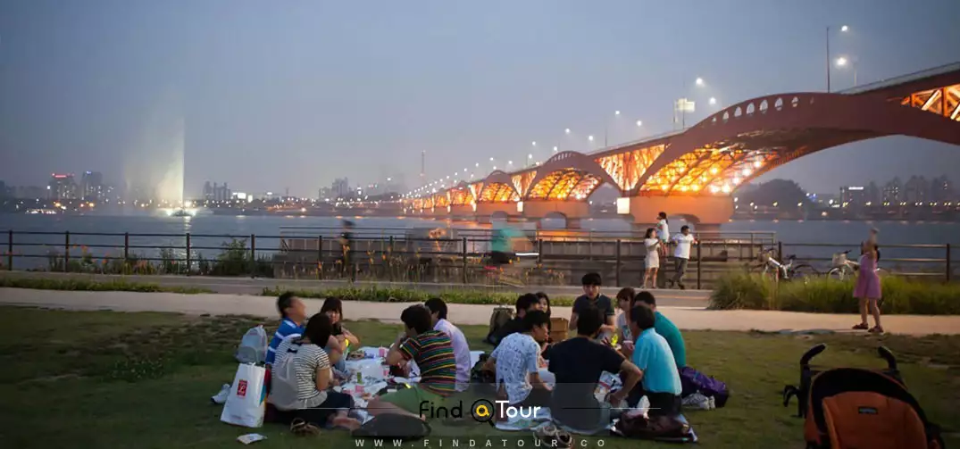 پارک رودخانه هان سئول