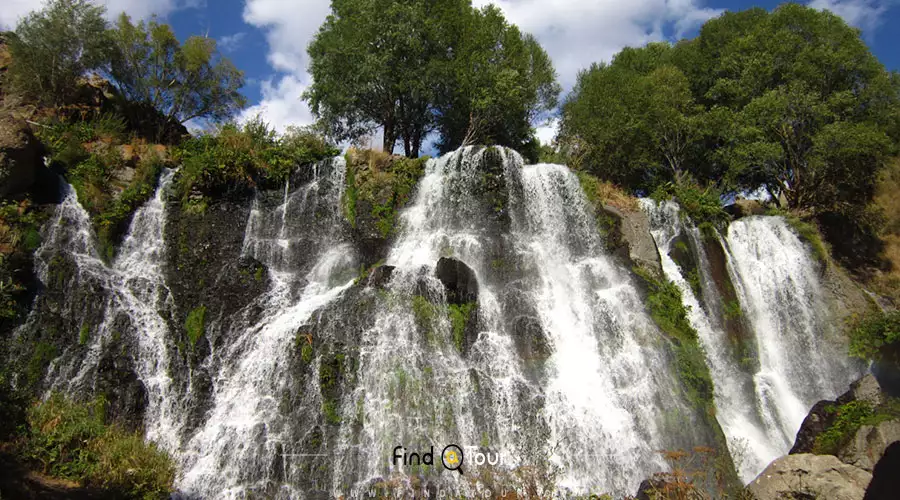 آبشار شاکی ارمنستان 