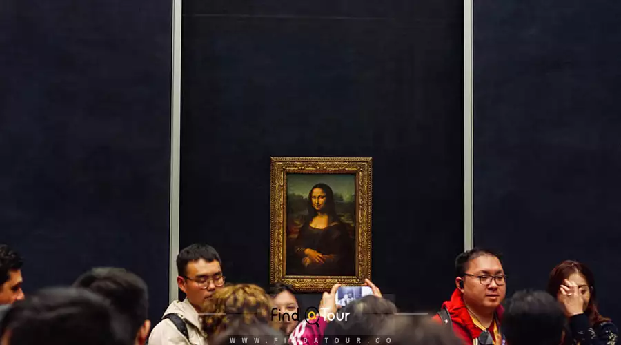 تابلو مونالیزا در موزه لوور