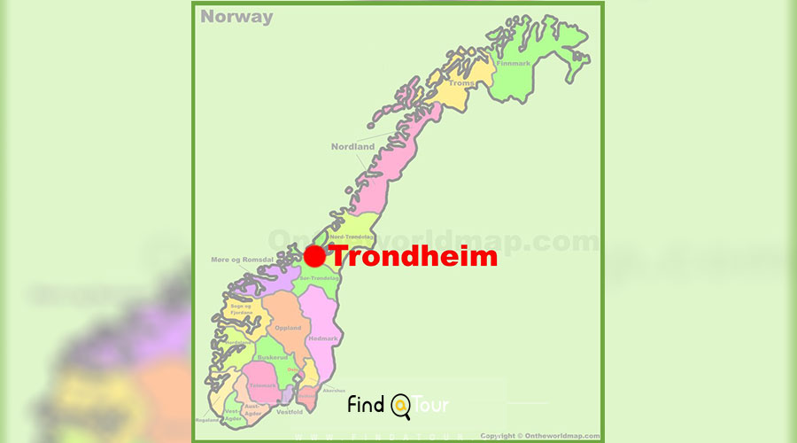 شهرهای تروندهایم و منطقه تروندلاگ نروژ
