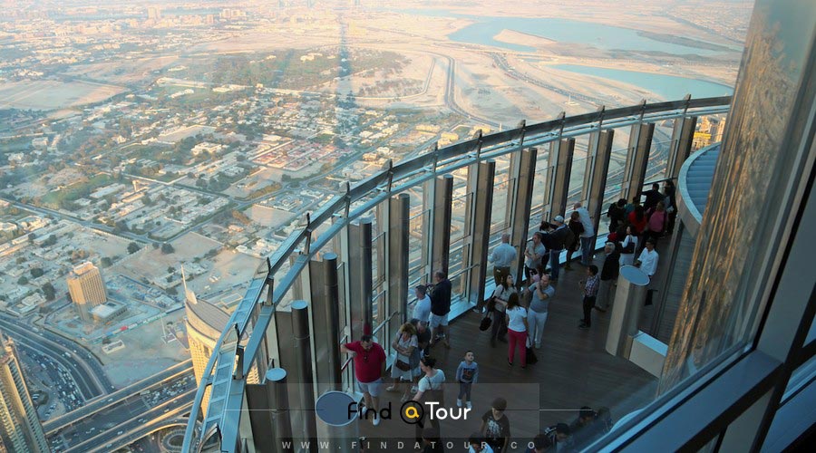 سکوی برج خلیفه دبی