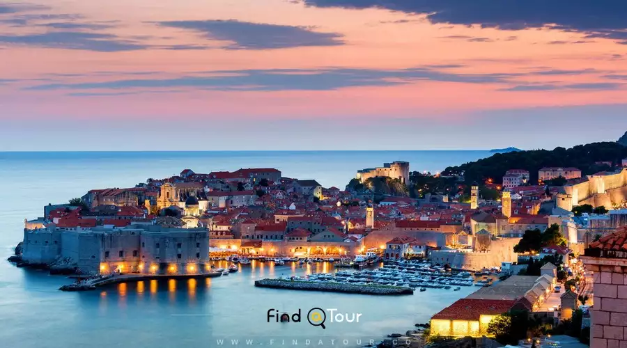 عکس فوق العاده زیبا شهر دوبرونیک کرواسی