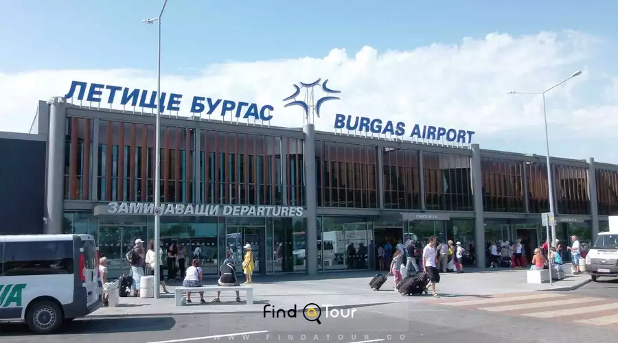 فرودگاه شهر بورگاس بلغارستان