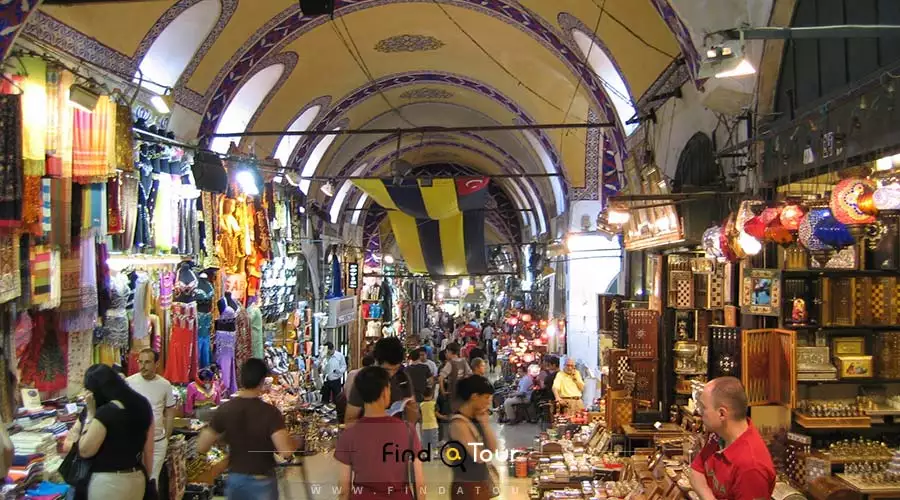 عکس بازار بزرگ استانبول ترکیه