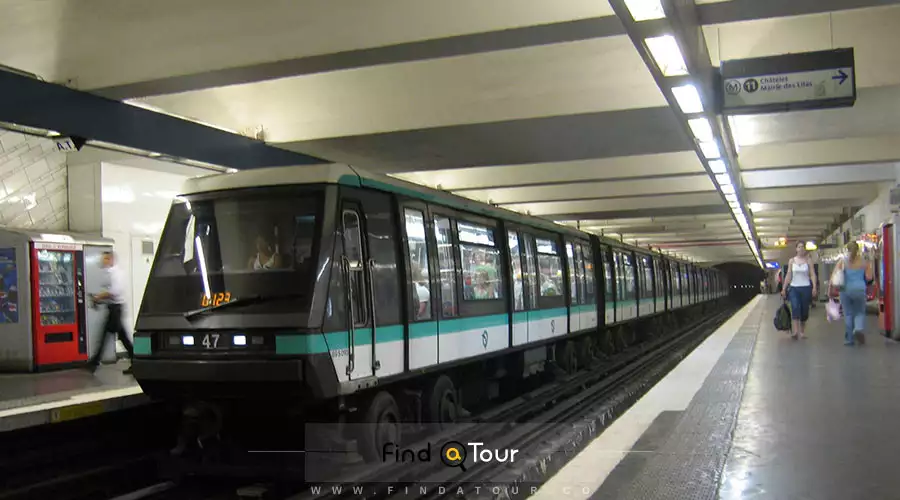 مترو پاریس فرانسه