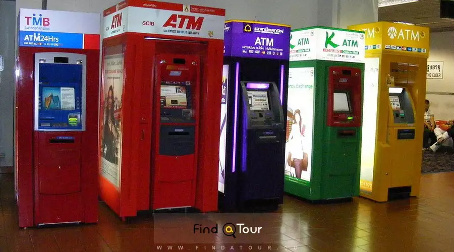 آیا دستگاه خود پرداز یا ATM در تایلند وجود دارد؟