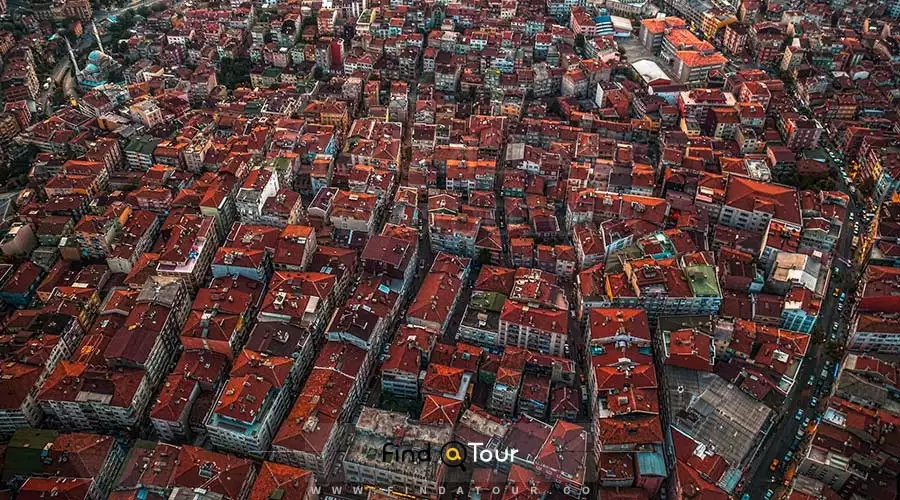 نمایی از شهری استانبول ترکیه