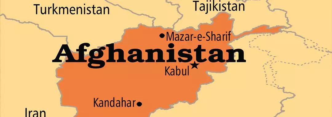 نقشه افغانستان