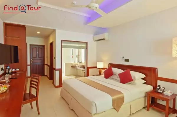 اتاق خواب هتل سان آیلند ریزورت مالدیو