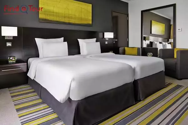 اتاق خواب هتل پولمن دبی