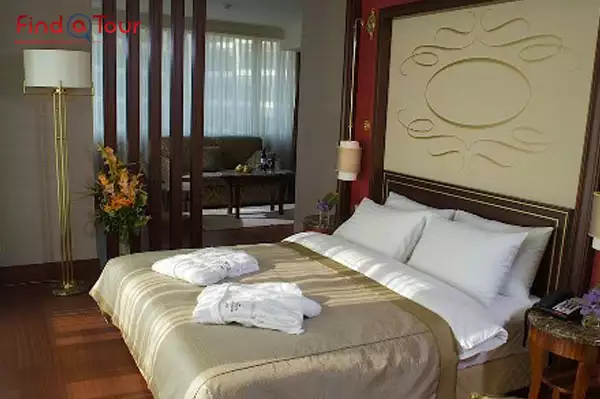 اتاق خواب هتل الیت ورلد پرستیژ استانبول 