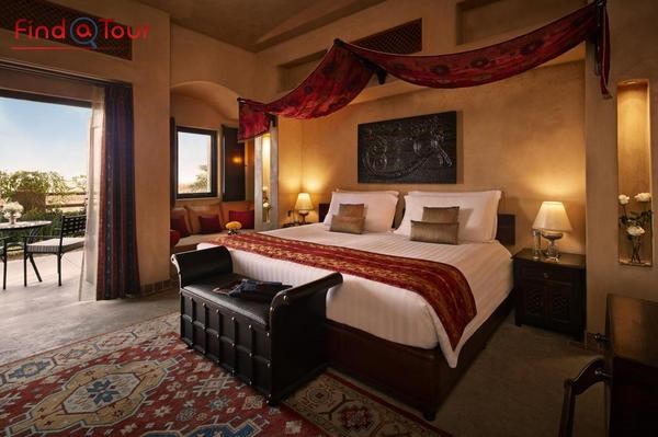 اتاق خواب هتل باب ال شمس دبی