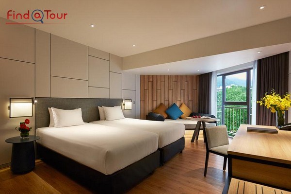 اتاق خواب هتل پارک رویال پنانگ مالزی