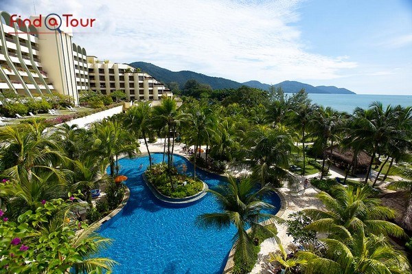 استخر هتل پارک رویال پنانگ مالزی