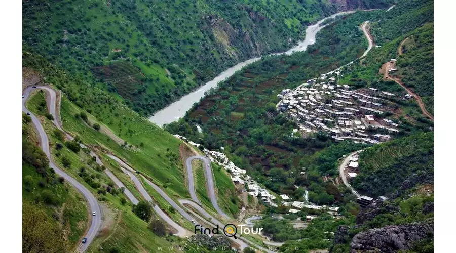 روستای بُلبَر، بهشت زمینی اورامان کردستان