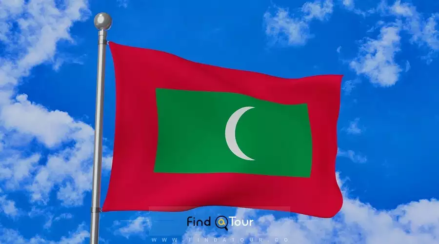 پرچم کشور مالدیو