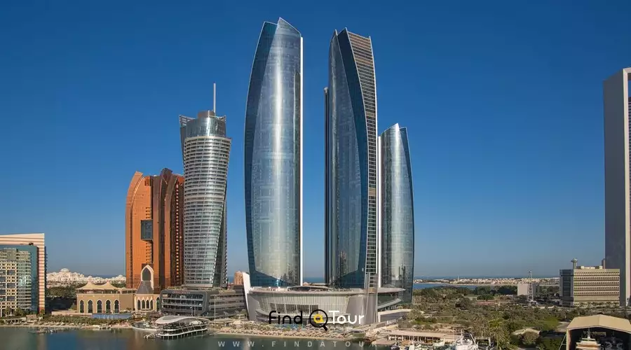 برج های اتحاد در ابوظبی امارات