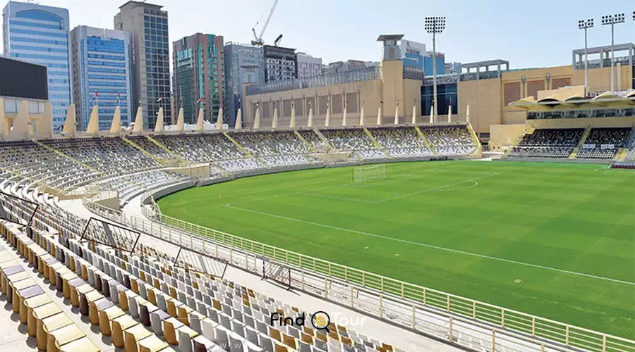 ورزشگاه آل نهیان در شهر ابوظبی در امارات