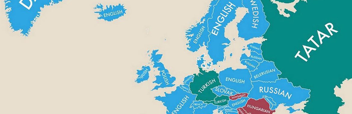 زبان همه کشورهای اروپایی