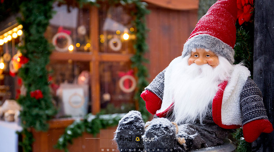 عروسک بابانوئل کادوهای کریسمس ترکیه