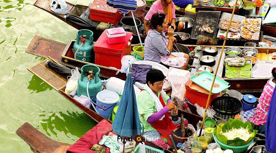 بازار سناور بانکوک تایلند