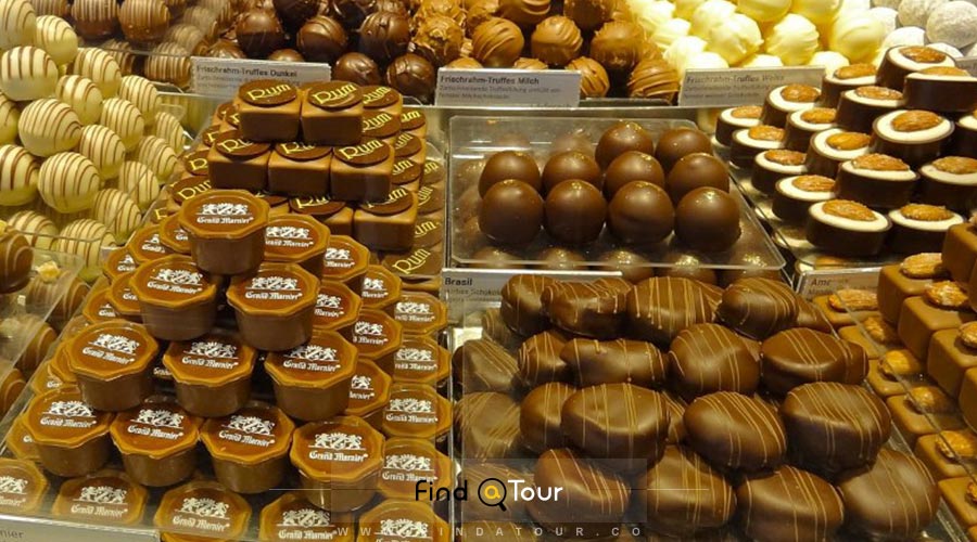 شکلات سوغات کشور سوئیس