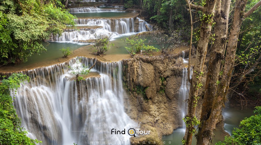 طبیعت زیبای پارک ملی اراوان تایلند
