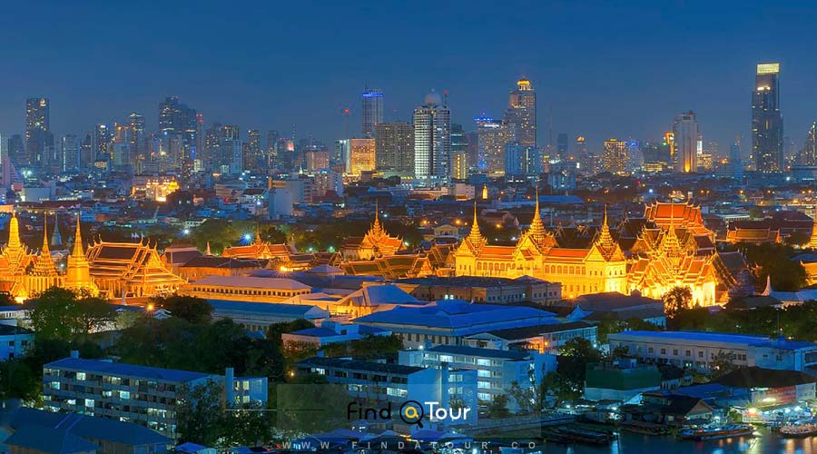 گرند پالاس یا معبد بزرگ بانکوک تایلند