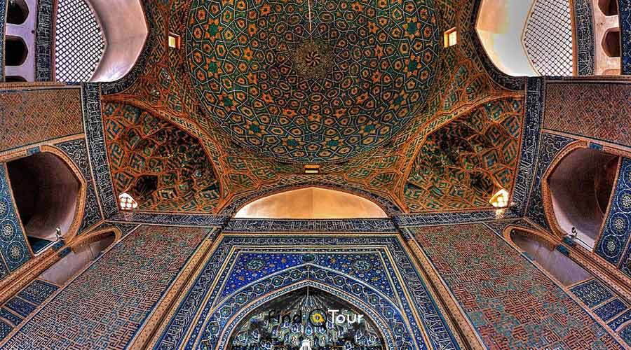 کاشی کاری مسجد جامع یزد 