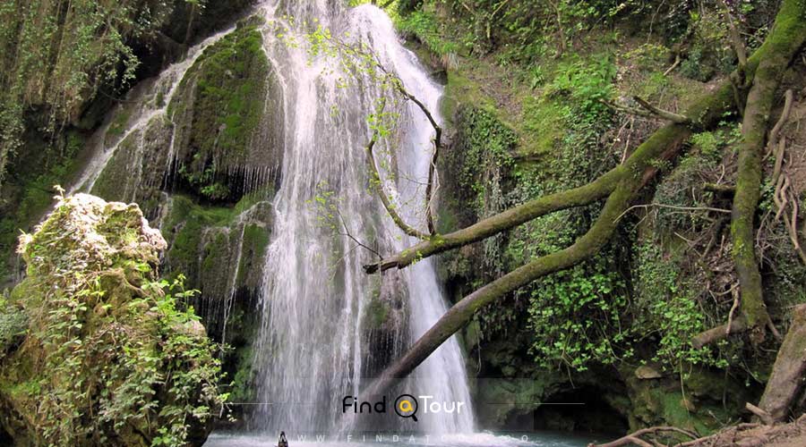 آبشار کبودوال در روستای علی آباد کتول
