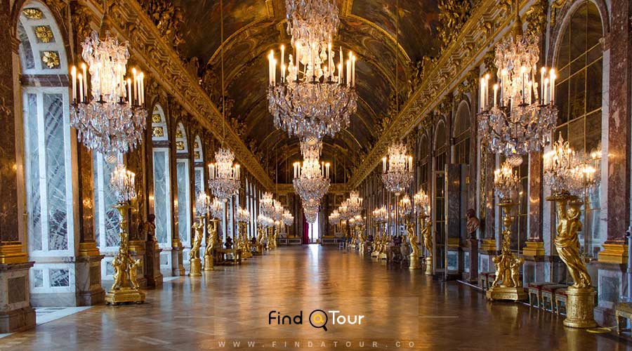 عکس داخل کاخ ورسای فرانسه