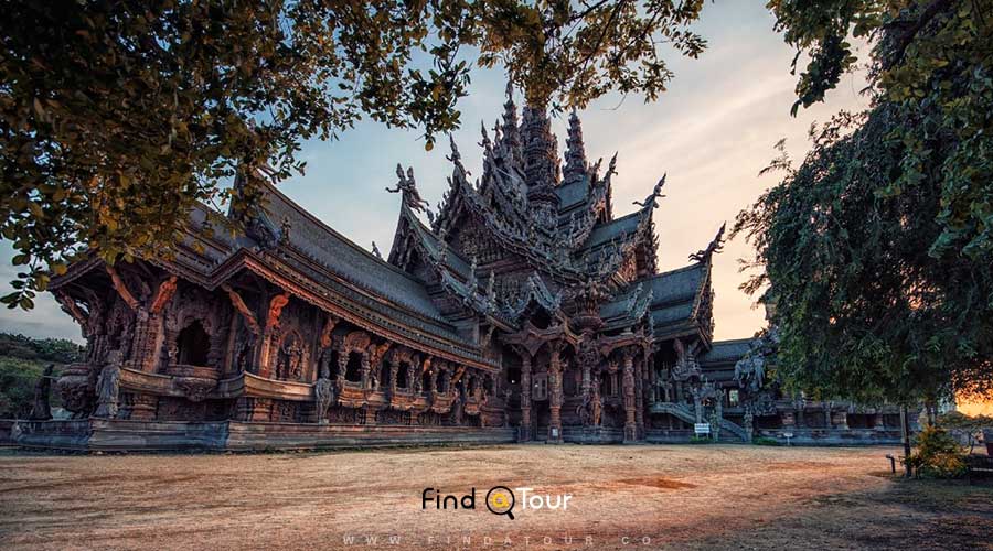 معبد خانه حقیقت در پاتایا تایلند