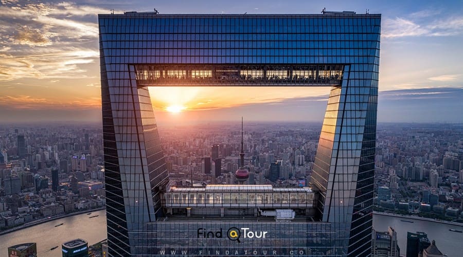 عکس زیبا و با کیفیت از برج اقتصادی شانگهای چین
