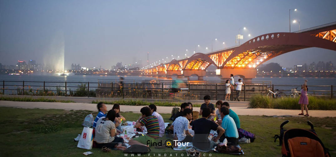 پارک رودخانه هان سئول