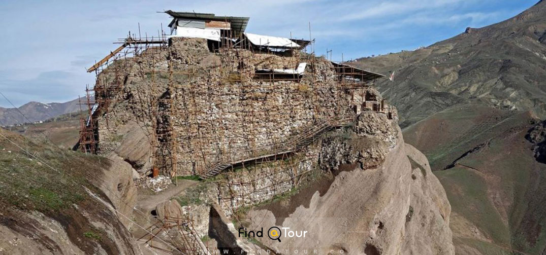 معماری قلعه الموت