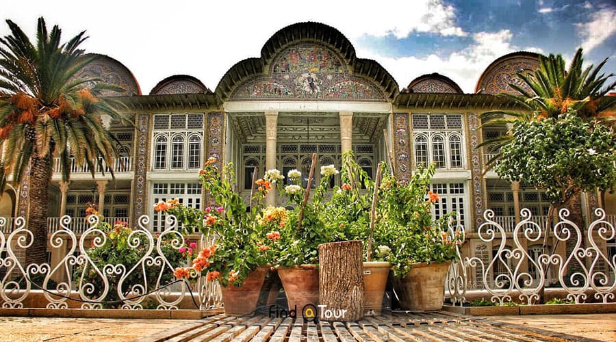 طبیعت باغ ارم شیراز