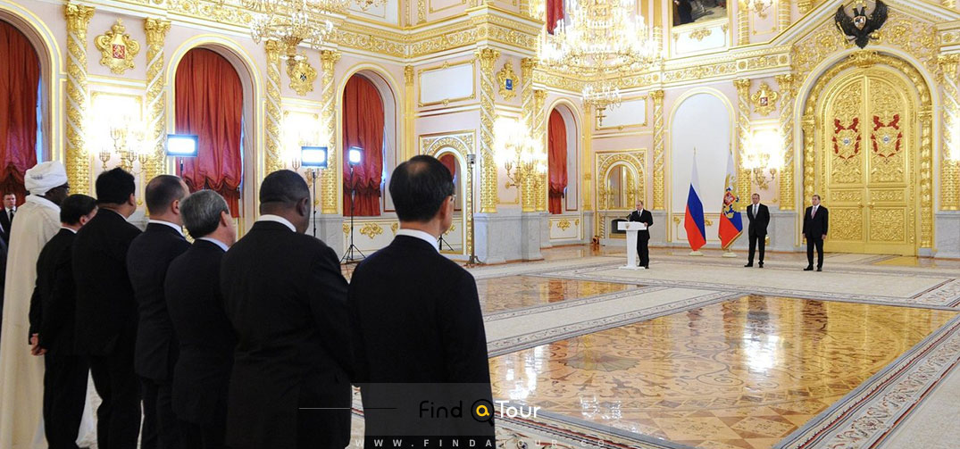 اتاق پادشاه در کاخ کرملین مسکو