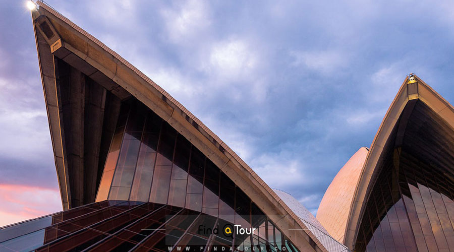 نورپردازی تالار اپرای سیدنی