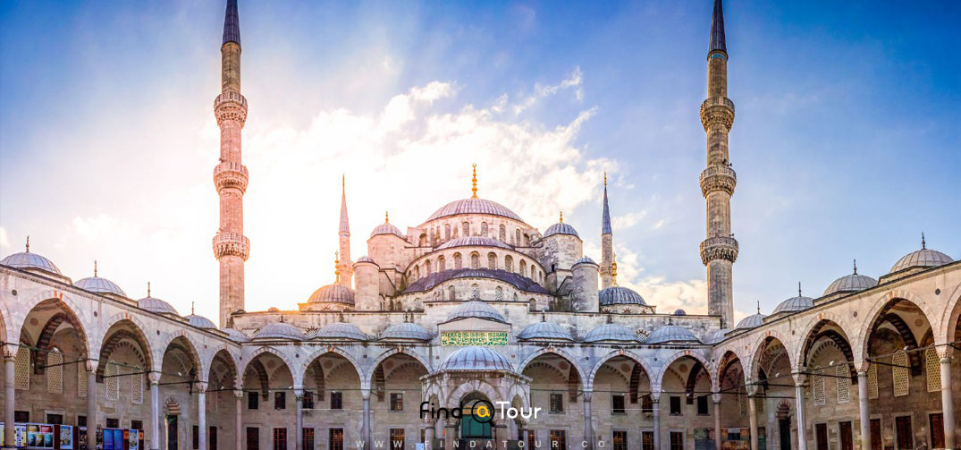 مسجد آبی یا مسجد سلطان احمد استانبول 