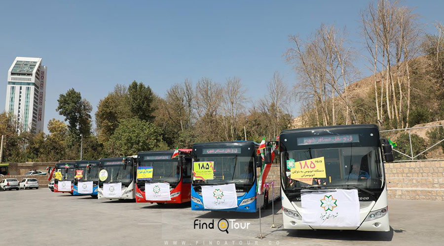 اتوبوس های شهری شیراز