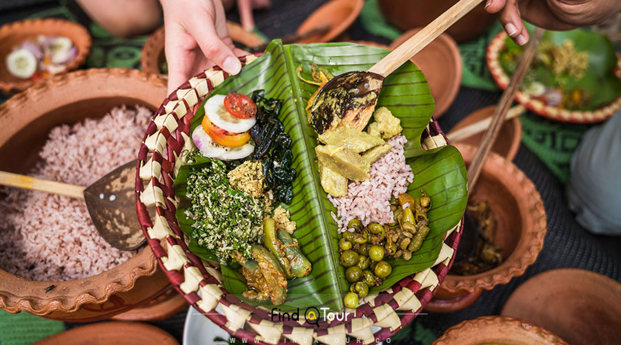 مردم سریلانکا بیشتر چه مواد غذایی را استفاده می کنند؟