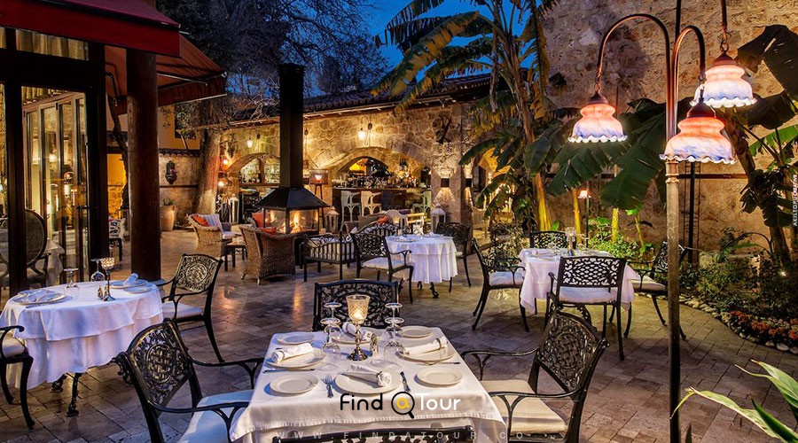 رستوران های نزدیک آبشار کورشونلو آنتالیا
