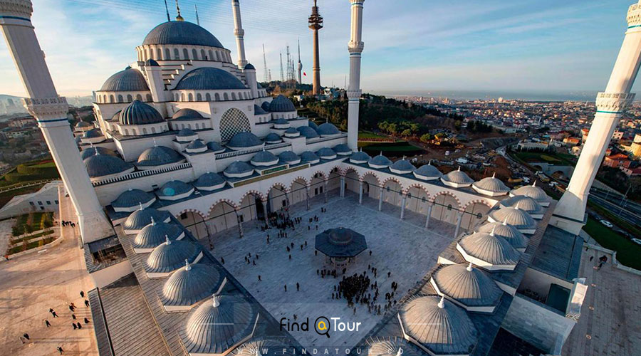انتقاد از ساخت مسجد جامع چاملیجا در استانبول