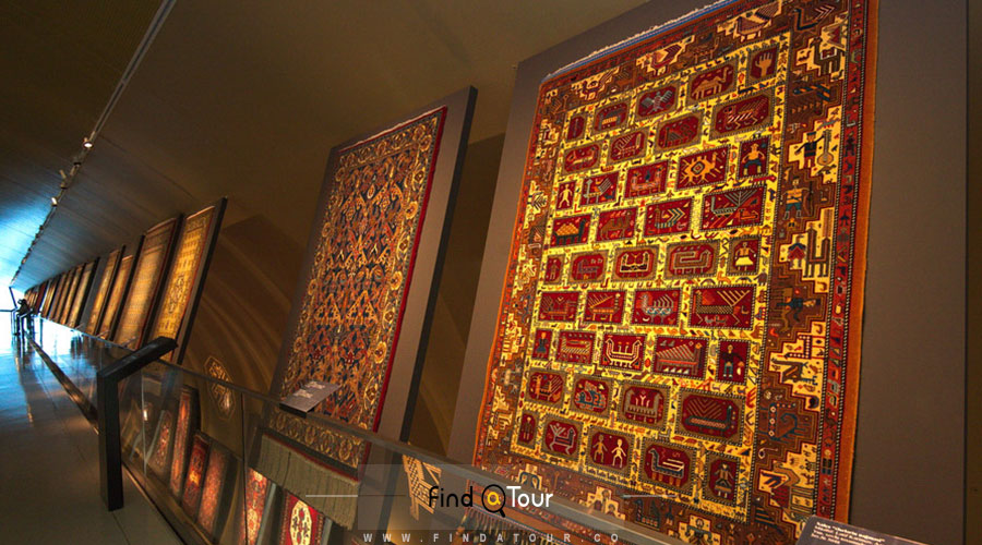 بخش ‌های مختلف موزه فرش باکو
