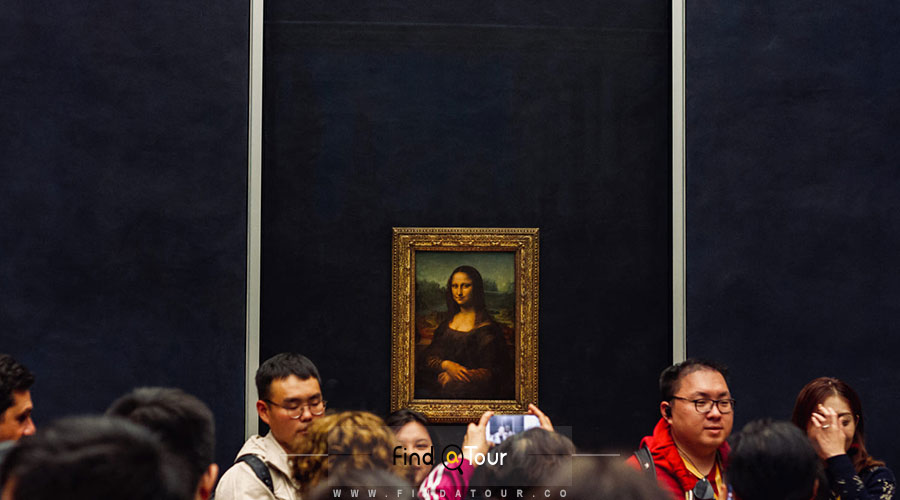 تابلو مونالیزا در موزه لوور