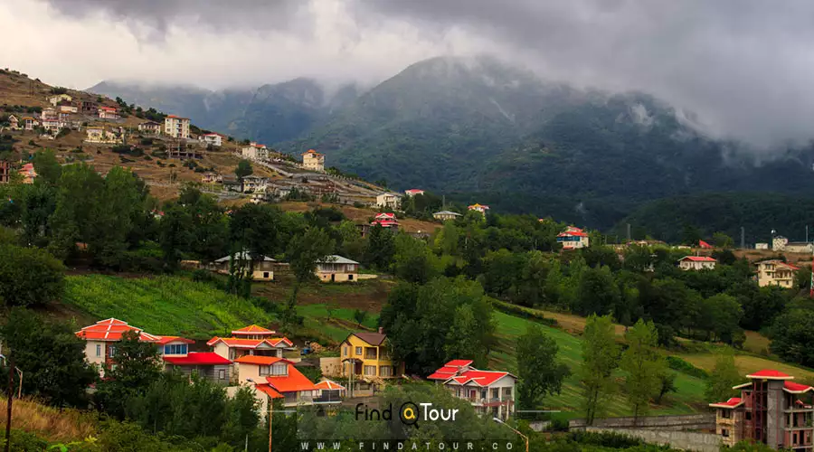 روستاهای مسیر گردنه حیران