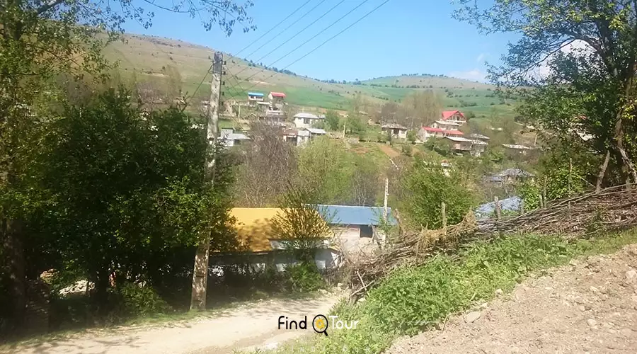 بازدید از روستای لاکتراشان