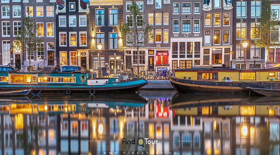 ساختمان های شهر آمستردام 2