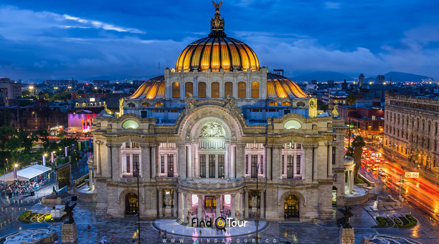 کاخ هنرهای زیبا در مکزیکو سیتی